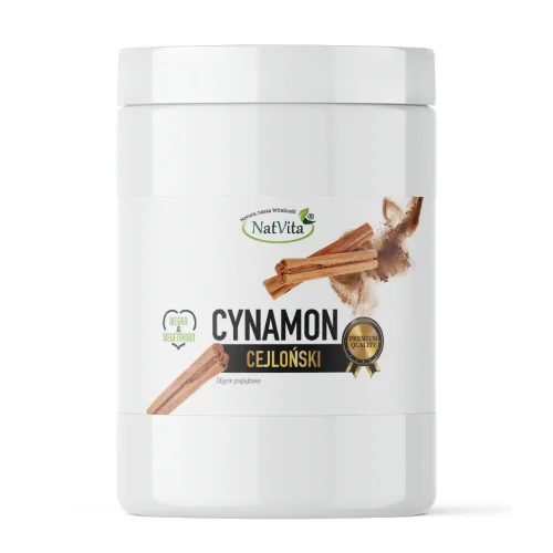Zdjęcie produktu - NatVita Cynamon Ceyloński Premium mielony, 400 g