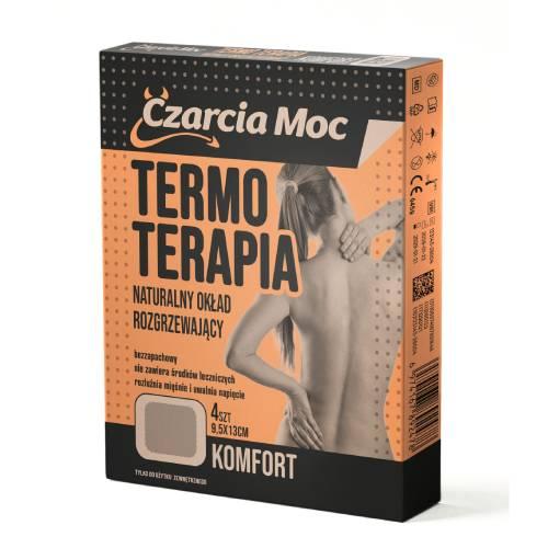 Zdjęcie produktu - Czarcia Moc Termo Terapia Komfort&nbsp;Naturalny okład rozgrzewający, 4 szt.