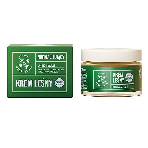Zdjęcie produktu - Cztery Szpaki (4 szpaki) Leśny Normalizujący krem do twarzy, 50 ml