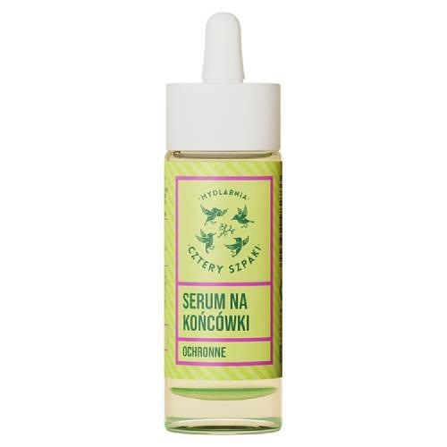Zdjęcie produktu - Cztery Szpaki (4szpaki) Leśna R&oacute;ża Ochronne serum na końc&oacute;wki, 30 ml