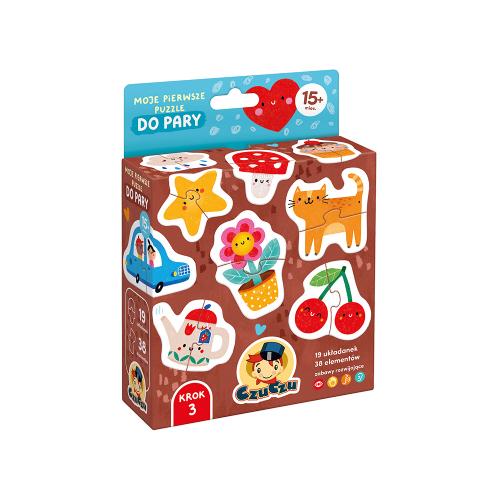 Zdjęcie produktu - CzuCzu Moje pierwsze puzzle Do pary 15m+