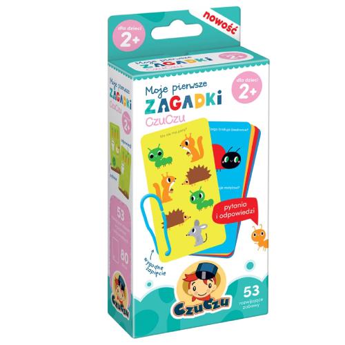 CzuCzu Moje pierwsze zagadki 2+, 53 elementy