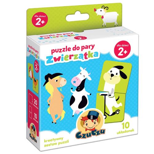 CzuCzu Puzzle do pary Zwierzątka 2+