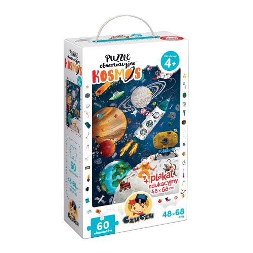 CzuCzu Puzzle obserwacyjne Kosmos dla dzieci 4+