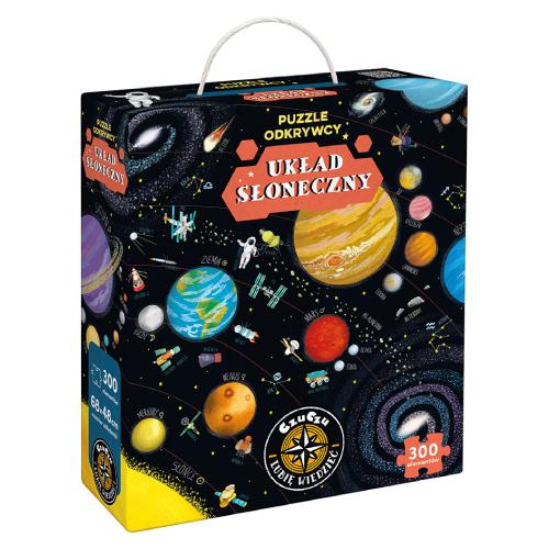 Zdjęcie produktu - CzuCzu Puzzle odkrywcy Układ Słoneczny 7+, 300 element&oacute;w