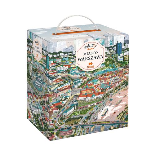 Zdjęcie produktu - CzuCzu Puzzlove Miasto Warszawa Puzzle, 1000 element&oacute;w
