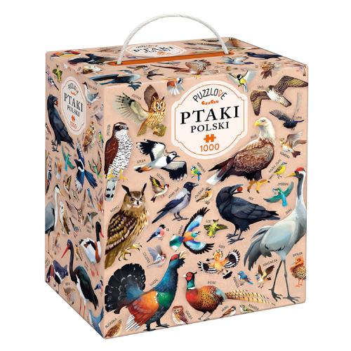 Zdjęcie produktu - CzuCzu Puzzlove Ptaki Polski Puzzle, 1000 element&oacute;w
