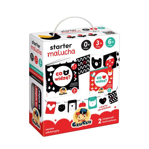 CzuCzu Starter malucha. Co widzę? 2 książeczki kontrastowe