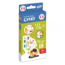 Zdjęcie produktu - CzuCzu Uczy Cyfry Książka edukacyjna dla dzieci 3-5 lat, 1 szt.
