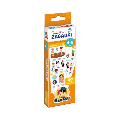 Zdjęcie produktu - CzuCzu Zagadki dla dzieci w wieku 4-5 lat