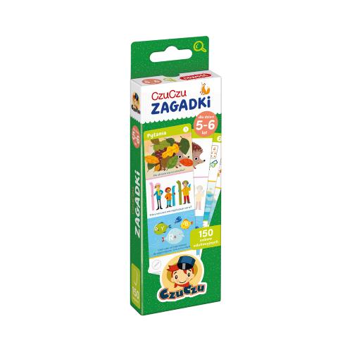 Zdjęcie produktu - CzuCzu Zagadki dla dzieci w wieku 5-6 lat