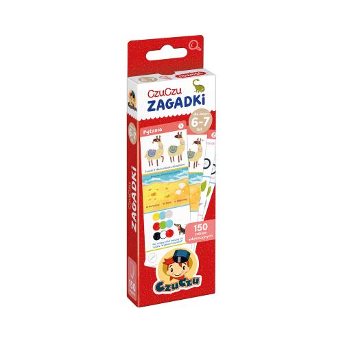 Zdjęcie produktu - CzuCzu Zagadki dla dzieci w wieku 6-7 lat