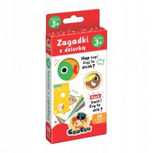 Zdjęcie produktu - CzuCzu Zagadki z dziurka dla dzieci 3+ - 1 zestaw
