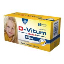 Zdjęcie produktu - D-VITUM 1000 twist-off, 90kaps.