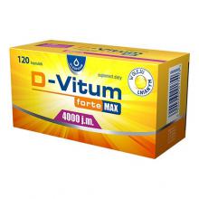 Zdjęcie produktu - D-Vitum Forte Max 4000 j.m., 120 kapsułek