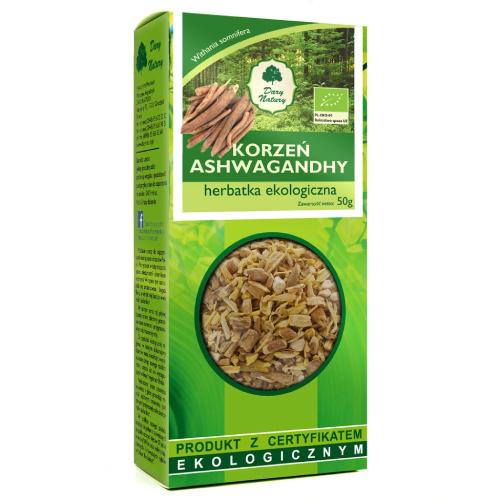 Zdjęcie produktu - DARY NATURY Ashwagandha korzeń EKO, 50g