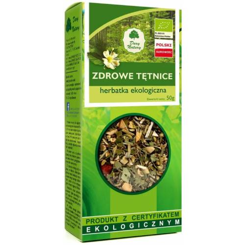 Zdjęcie produktu - DARY NATURY Herbatka ekologiczna Zdrowe tętnice, 50g