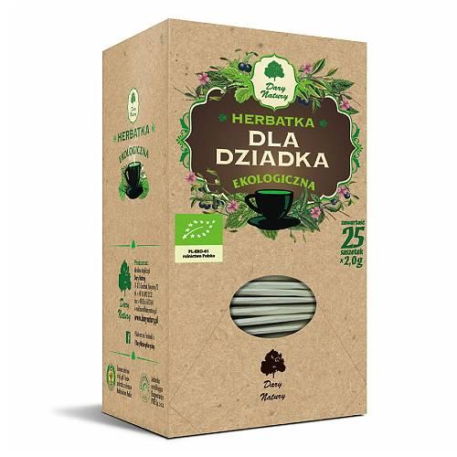 Zdjęcie produktu - Dary Natury EKO Herbatka dla dziadka, 25 x 2 g