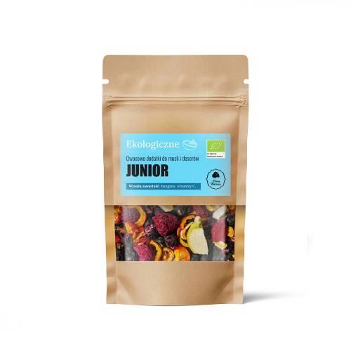 Zdjęcie produktu - DARY NATURY Ekologiczne owocowe dodatki do musli i deser&oacute;w Junior, 20g