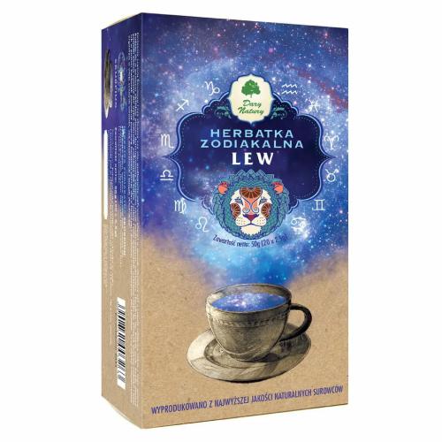 Zdjęcie produktu - DARY NATURY Herbata Zodiakalna Lew, 20 saszetek