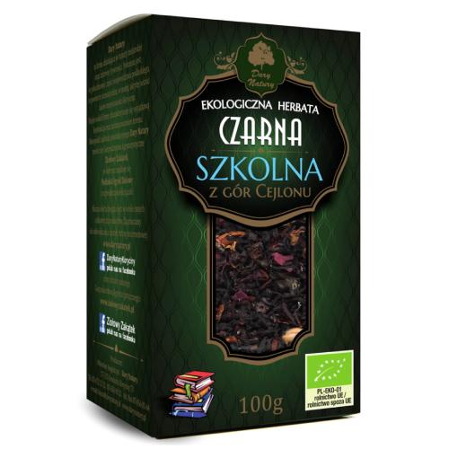 Zdjęcie produktu - DARY NATURY Herbatka Czarna szkolna EKO, 100 g