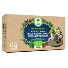 Zdjęcie produktu - DARY NATURY Herbatka Ekologiczna Polecana przy nadmiarze cholesterolu, 25x1,5g
