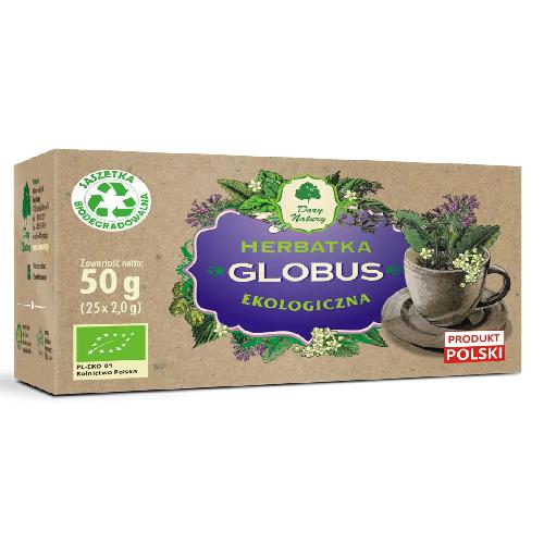 Zdjęcie produktu -  DARY NATURY Herbatka GLOBUS, 25 x 2,0g 