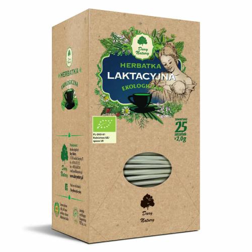 Zdjęcie produktu - DARY NATURY Herbatka Laktacyjna fix BIO, 25x2g