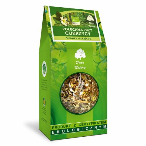 Zdjęcie produktu - DARY NATURY Herbatka Polecana przy cukrzycy EKO, 150g