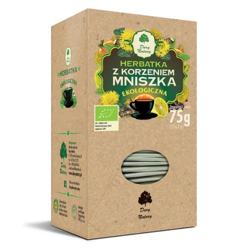Zdjęcie produktu - DARY NATURY Herbatka z Korzeniem Mniszka EKO, 25 saszetek