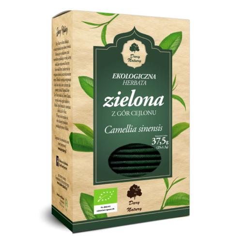 Zdjęcie produktu - DARY NATURY Herbatka zielona EKO, 25x1,5g