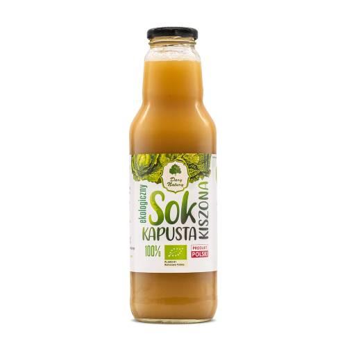 Zdjęcie produktu - Dary Natury Ekologiczny Sok kapusta kiszona, 750 ml