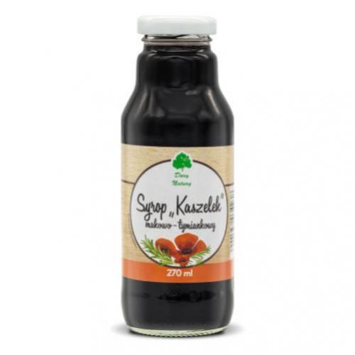 Zdjęcie produktu - DARY NATURY Syrop "Kaszelek" makowo-tymiankowy, 270ml