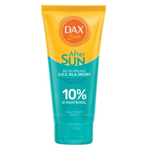 Zdjęcie produktu - DAX Sun After Sun Żel po opalaniu S.O.S. dla sk&oacute;ry 10% D-Pantenol, 200 ml