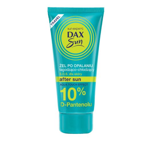 Zdjęcie produktu - DAX SUN Travel Żel chłodząco - łagodzący po opalaniu 10% d-pantenol, 50ml