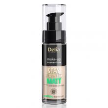 DELIA - podkład matujący do twarzy - Stay Flawless MATT, 30ml 