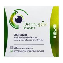 Zdjęcie produktu - DEMOPIA DEMODEX Chusteczki sterylne - 20 szt.