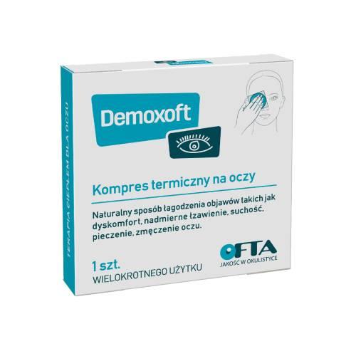 Zdjęcie produktu - Demoxoft Kompres termiczny na oczy, 1 szt.