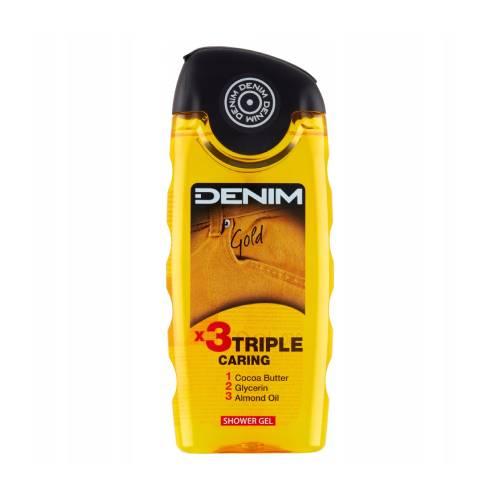 Zdjęcie produktu - Denim Gold Shower Gel Żel pod prysznic dla mężczyzn, 250 ml