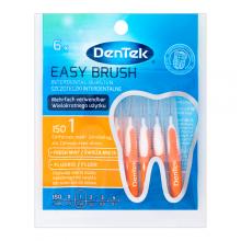 Zdjęcie produktu - DENTEK Szczoteczki międzyzębowe EasyBrush rozmiar 1, 6szt.