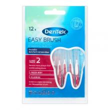 Zdjęcie produktu - DENTEK Szczoteczki międzyzębowe EasyBrush rozmiar 2, 12szt.
