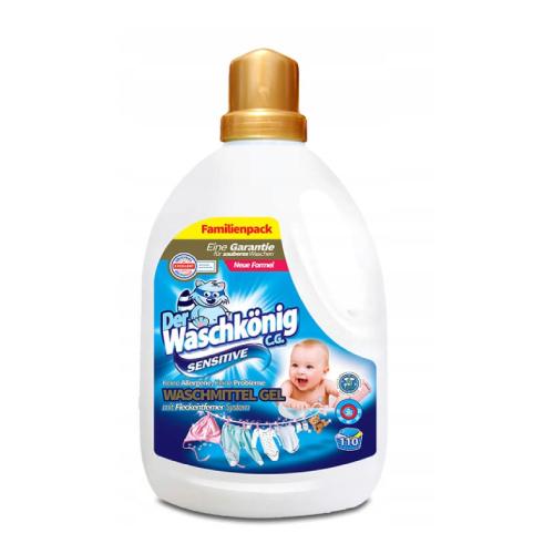 Zdjęcie produktu - Der Waschkonig Sensitive Żel do prania 3,305 l