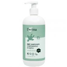 Zdjęcie produktu - DERMA Eco Baby Szampon i mydło, 500ml