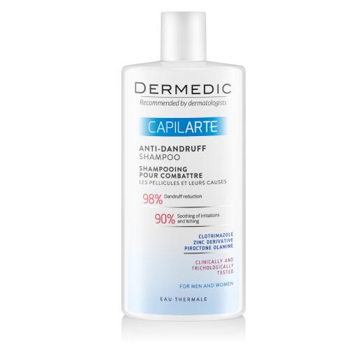 Zdjęcie produktu - DERMEDIC CAPILARTE Szampon zwalczający łupież, 300ml