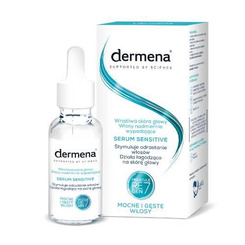 Zdjęcie produktu - Dermena Sensitive Serum do włos&oacute;w wypadających, 50 ml