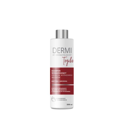 Zdjęcie produktu - DERMI Trycho Szampon wzmacniający przeciw wypadaniu włos&oacute;w, 200ml