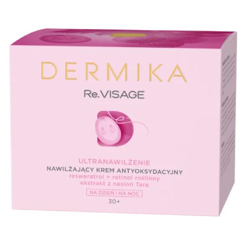 Dermika Re.Visage 30+ Nawilżający krem antyoksydacyjny do twarzy dzień/noc, 50ml