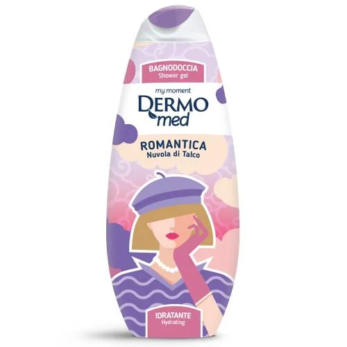 Zdjęcie produktu - Dermomed Romantica Nuvola di Talco Żel pod prysznic, 500 ml