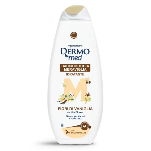 Zdjęcie produktu - Dermomed Meraviglia Fiori di Vaniglia Żel pod prysznic, 650 ml