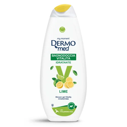 Zdjęcie produktu - Dermomed Vitality Lime Żel pod prysznic, 650 ml
